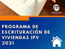 Programa de Escrituración de Viviendas IPV 202