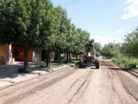 Mejorado en calles de Bº Camila Bovo