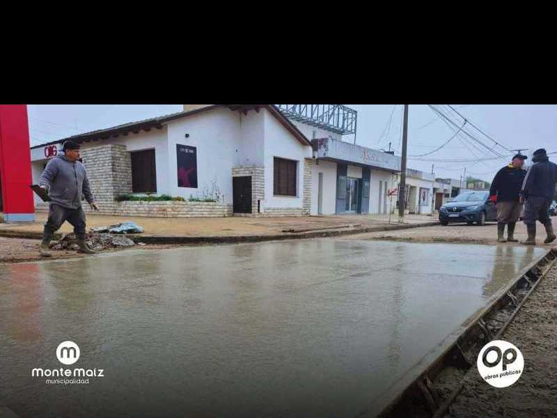 Avanza el bacheo de San Luis y Salta