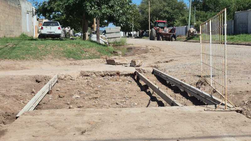 Reconstrucción de Badenes en calle Río Negro