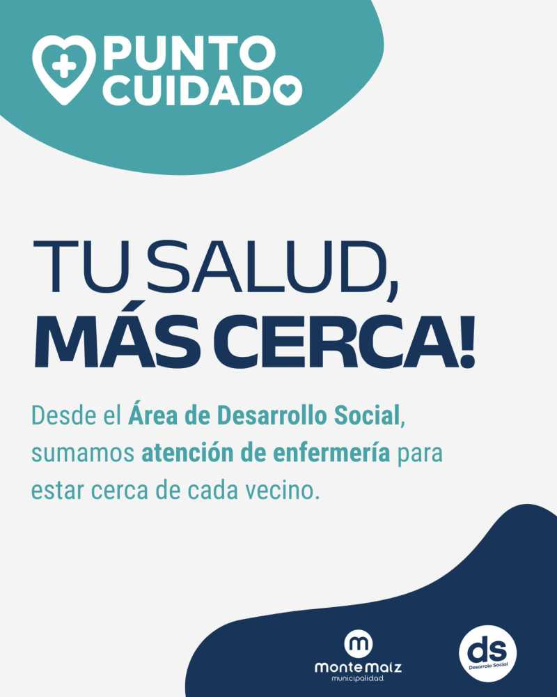 Programa Punto Cuidado en la salita de B° Monterrey