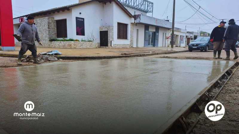 Avanza el bacheo de San Luis y Salta
