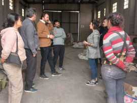 Visitas de Funcionarios de Nación a la Planta de reciclado