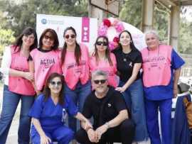 Participación activa del Hospital en el Octubre Rosa