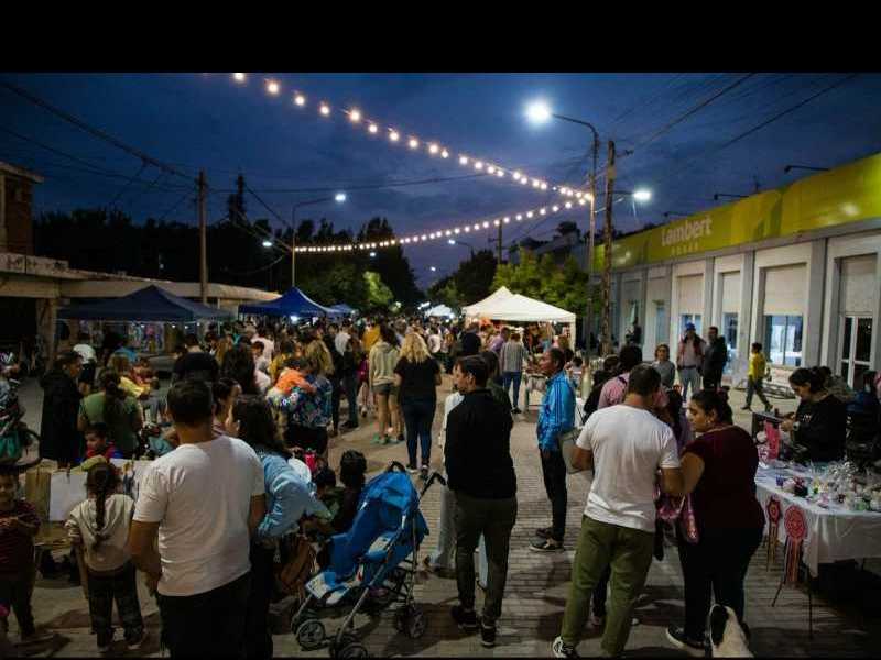 Evento en la peatonal