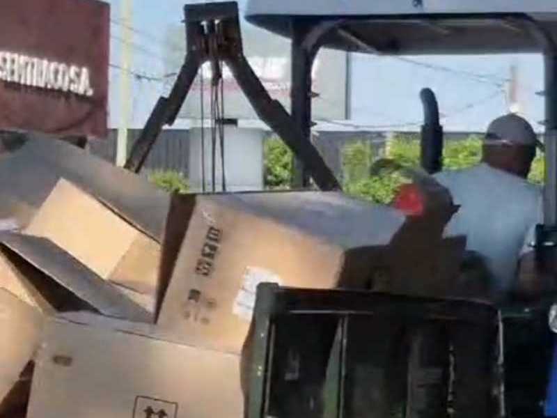 Esquema de recolección de cartón