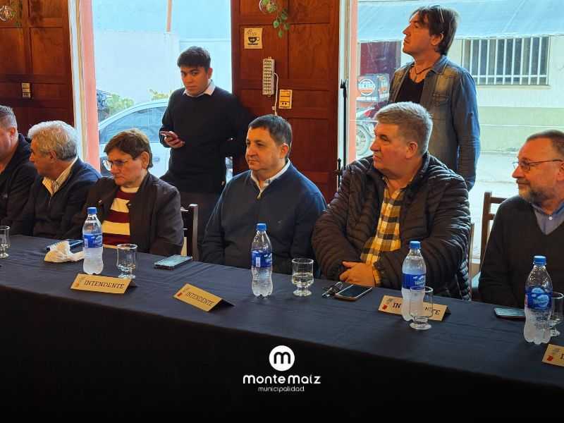 Monte Maíz participó de una reunión regional