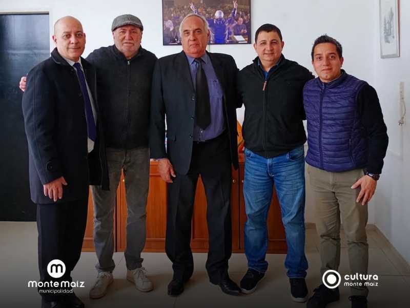Luis Trotte recibió a Cristian Baquero Lazcano