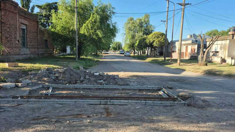Inicio de obra de reconstrucción de badenes