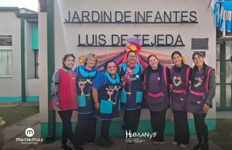 El Huelli celebró con el Jardín Luis de Tejeda
