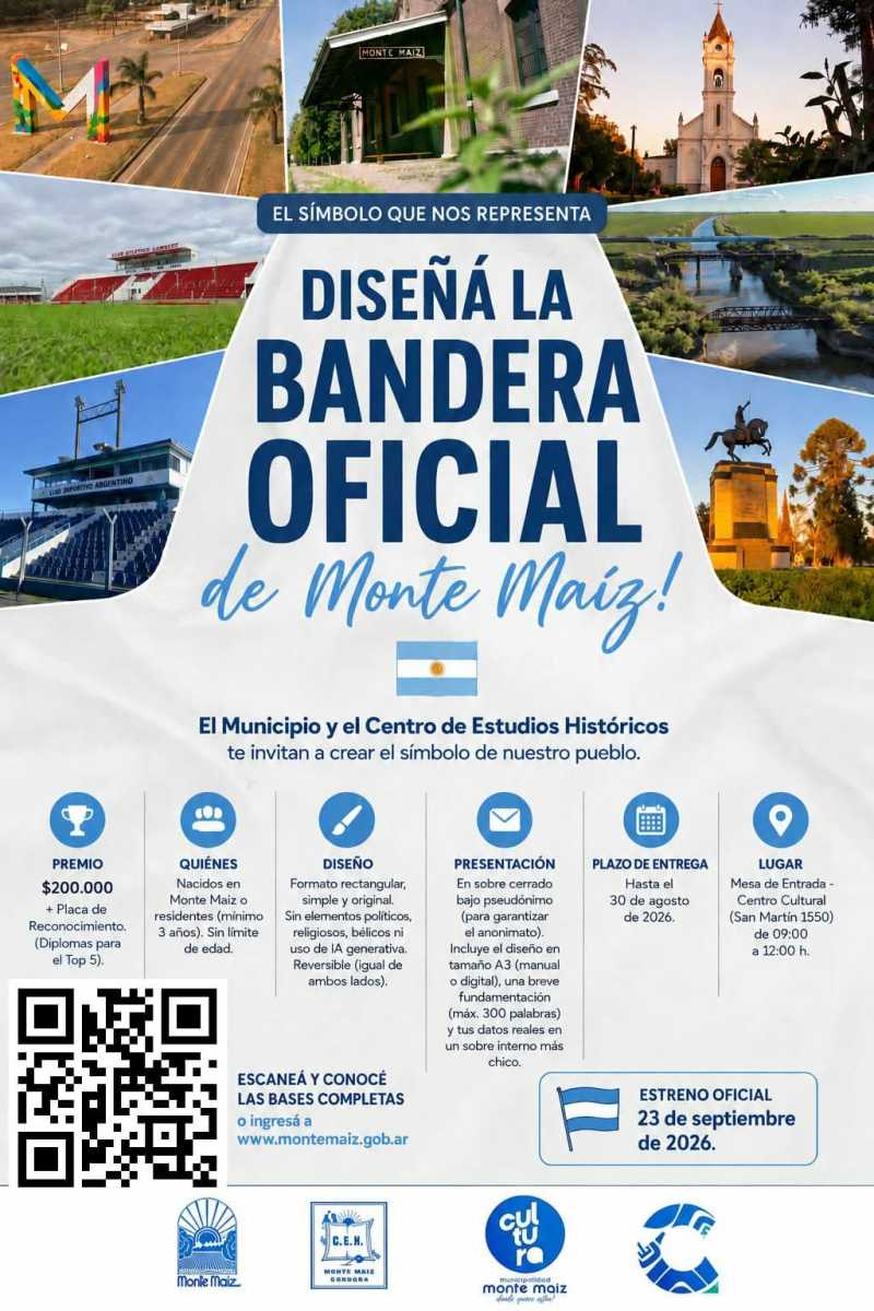 Concurso para la creación de la bandera de Monte Maíz