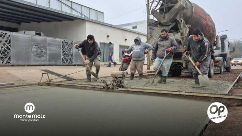 Finalizó primera etapa de bacheo en calle Chaco